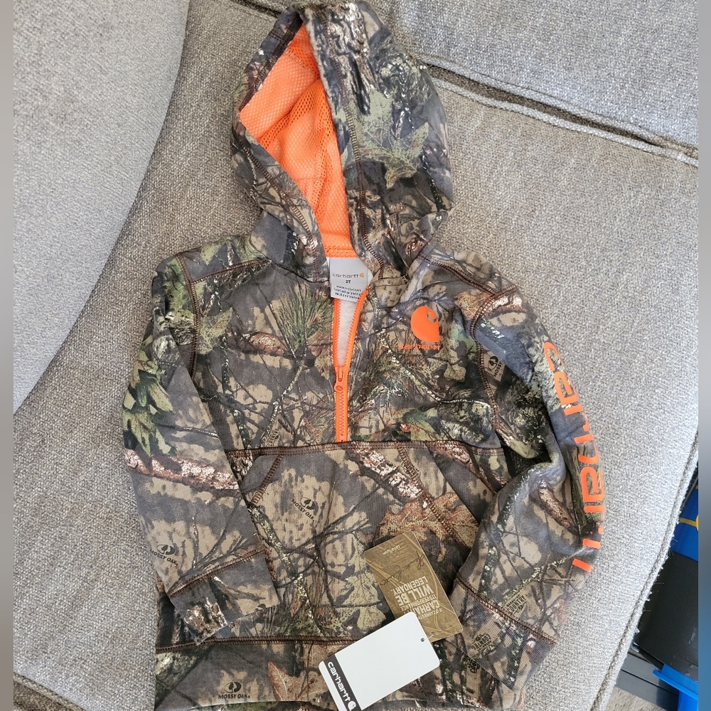 Carhartt half zip hoodie